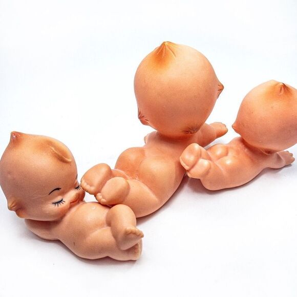 3 True Vintage Kewpie Dolls - Picture 4 of 11